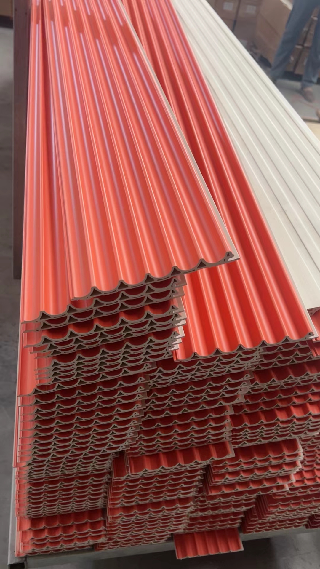 Wpc Ribs Custom-Shaped WPC Grilles for Modern Architecture